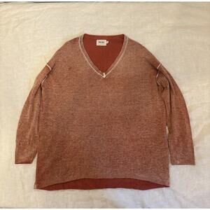 NOT SHY Womens Pink Longsleeve Highest Grade Cashmere Sweater Size M